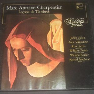 Charpentier – Lecons De Tenebres Harmonia Mundi HM 1005/6/7 3 LP BOX