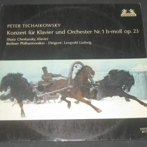Cherkassky Shura / Ludwig – Tchaikovsky : Piano Concerto 1 Heliodor 89517 lp EX