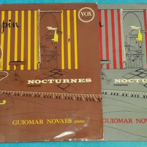 Chopin ,  Guiomar Novaes ‎- Nocturnes Complete VOX PL 9632-1 / 2 Lot of 2 LP ED1