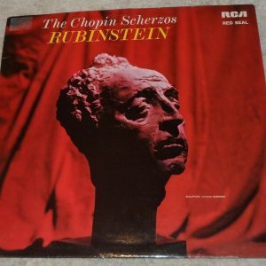 Chopin Scherzos Rubinstein  RCA Red Seal ‎LSC 2368-B lp EX