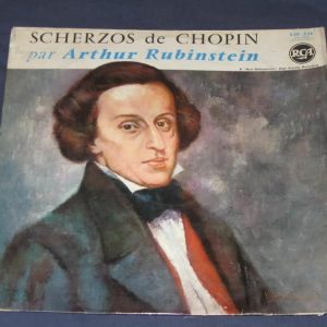 Chopin The Scherzos Rubinstein RCA MASTER RECORDING LP