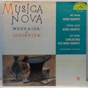 Czech Philharmonic Wind Quintet – Musica Nova Bohemica & Slovenica LP RARE