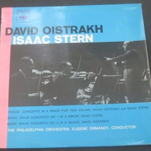 DAVID OISTRAKH / ISAAC STERN – VIVALDI / BACH – ORMANDY CBS 72250 LP Violin