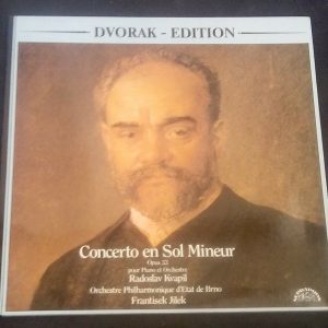 DVORAK Piano Concerto Kvapil , Jilek   supraphon 201 760 lp EX