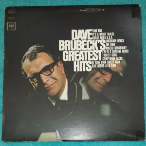 Dave Brubeck Greatest Hits Columbia CS 9284 LP  Take Five