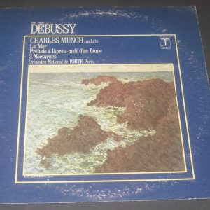 Debussy La Mer Nocturnes Prelude Munch Vox Turnabout TV-S 34637 LP