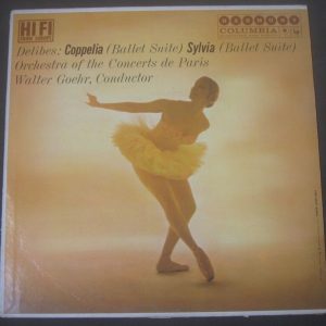 Delibes Coppelia / Sylvia (Ballet Suite) Goehr COLUMBIA HORMONY HL 7218 LP