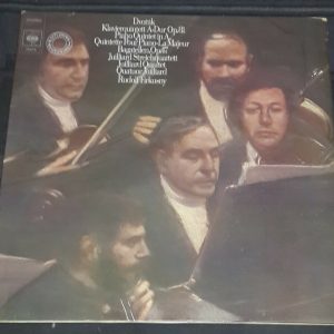 Dvorak Piano Quintet / Bagatellen Juilliard Quartet , Firkusny  CBS 76619 LP EX