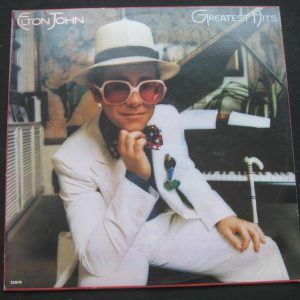 ELTON JOHN – GREATEST HITS .  Israeli Press Israel lp