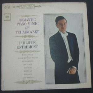 ENTREMONT – ROMANTIC PIANO MUSIC OF TCHAIKOVSKY COLUMBIA MS 6446  2 Eye lp 1963