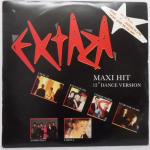 EXTAZA – Maxi Hits 12″ Dance Versions Level 42 Bananarama Communards Carola 1986