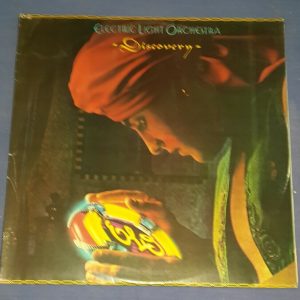 Electric Light Orchestra ELO ‎- Discovery Jet 500 Israeli LP Israel + Poster
