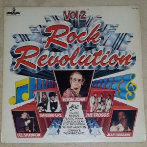 Elton John Plastic Penny Troggs Mr. Bloe P.G. Tait Etc Rock Revolution LP EX