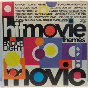 Enoch Light And The Light Brigade – Hit Movie Themes LP Comp 1970 Sound Tracks