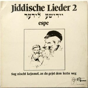 Espe – Jiddische Lieder 2 Espe Musik LP Germany 1979 Jewish Folk World Music