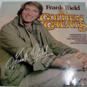 FRANK IFIELD – 20 Golden Greats LP PLATINUM MUSIC GERMAN PRESS 1986 oldies