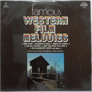 Famous Western Film Melodies LP Prague Radio Orchestra Vobruba ENNIO MORRICINE