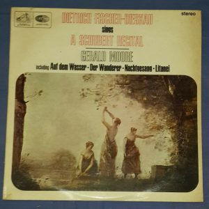 Fischer-Dieskau – Sings A Schubert Recital Gerald Moore HMV ALP 2273 LP ED1 EX