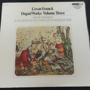 Franck ‎– Organ Works Jeanne Demessieux London ‎– STS 15105 England 1969 lp ex