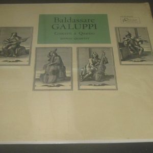 Galuppi – Concerti A Quattro Biffoli Quartet Dover HCR-5222 1964 ‎LP 1964 EX