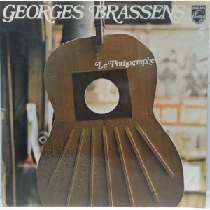 Georges Brassens ‎- 5 – Le Pornographe LP French Folk Chanson Gatefold Philips