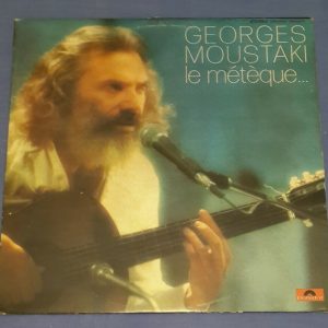 Georges Moustaki – Le Métèque Polydor 2401 414 Israeli LP Israel EX+