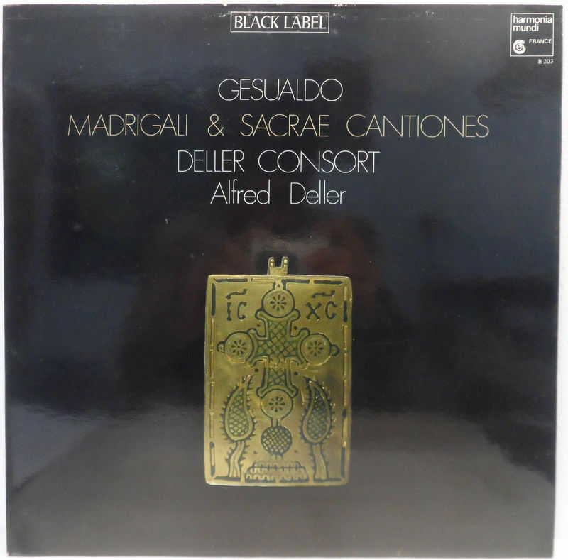 Gesualdo – Madrigali & Sacrae Cantiones – Deller Consort Harmonia Mundi B 203
