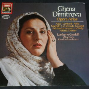 Ghena Dimitrova ‎- Opera Arias  Lamberto Gardelli EMI Digital ‎lp EX