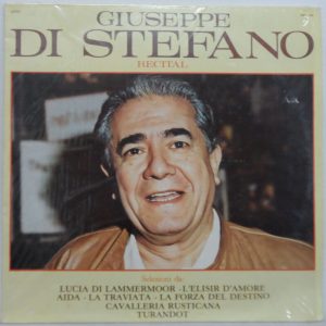Giuseppe di Stefano – Recital LP 1982 Italian Opera Joker Italy