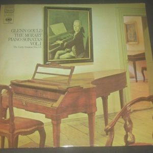 Glenn Gould – Mozart Piano Sonatas Early Sonatas 1 – 5 CBS 72739 LP ED1
