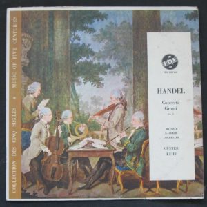 Haendel – Concerti Grossi op.3 Gunter Kehr . VOX lp