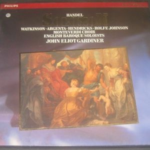 Handel – Solomon Eliot Gardiner  Philips 412612-1  3 LP BOX EX