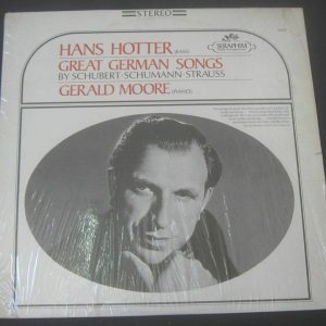 Hans Hotter / Moore Schubert Schumann Strauss Songs Seraphim lp