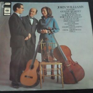Haydn Guitar Quartet Paganini – Trio Williams Loveday Fleming Aronowitz CBS LP