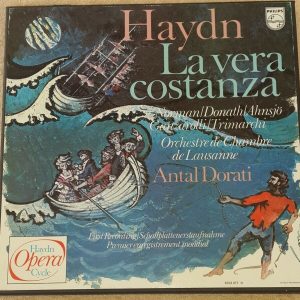 Haydn ‎– La Vera Costanza Antal Dorati Philips ‎6703 077 3 LP Box EX