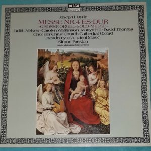 Haydn – Mass No. 4 Great Organ Solo Mass Simon Preston Decca 6.42446 LP EX