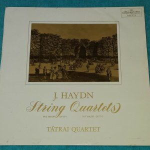 Haydn String Quartets Tatrai Quartet   Hungaroton ‎ SLPX 11776 LP EX