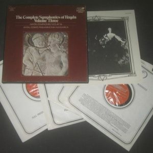 Haydn Symphonies Nos. 49-56 Antal Dorati LONDON ffrr STS-15127/30 4 LP Box EX