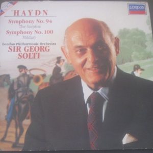 Haydn Symphony No. 94 / 100 Solti London Digital ‎411 897-1 LP EX