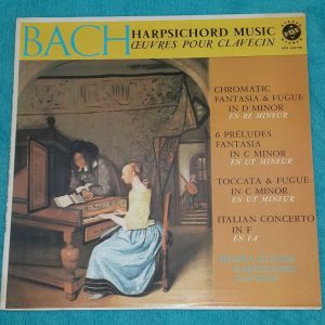 Helma Elsner – Bach Harpsichord Music VOX stpl 510.770 LP EX