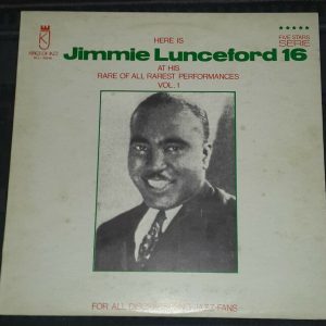 Here Is Jimmy Lunceford At His Rare Of All Rarest Performances Kings Of Jazz ‎LP