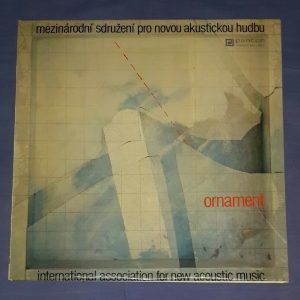 International Association For New Acoustic Music Ornament Czech Jazz group LP