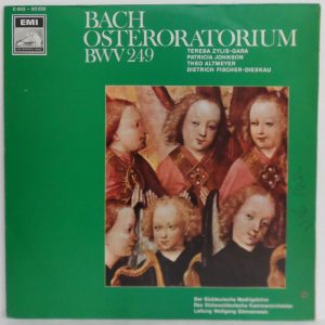 J.S. Bach – Oster-Oratorium BWV 249 LP EMI 053-00255 Fischer-Dieskau Gonnenwein