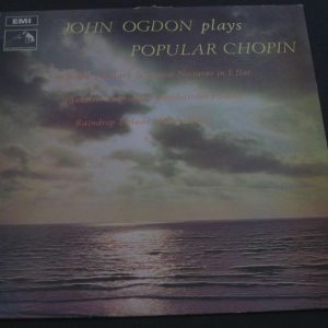John Ogdon plays Popular CHOPIN EMI HMV HQS 1189 lp EX