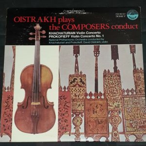 Khachaturian / Prokofieff – Violin Concertos Oistrakh Everest SDBR 3367 lp EX