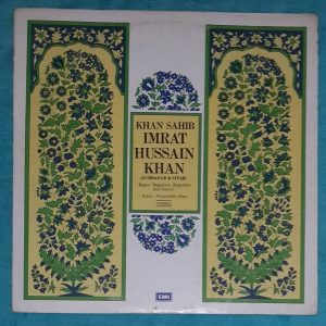 Khan Sahib Imrat Khan  Surbahar & Sitar   EASD 1309 Rare Old Indian Classical LP