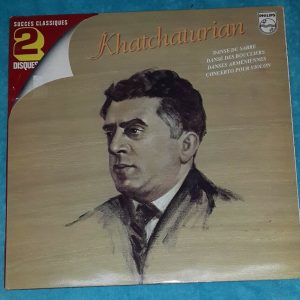 Khatchaturian – Violin Concerto Etc Dorati Remoortel Fennell Philips ‎2 LP EX