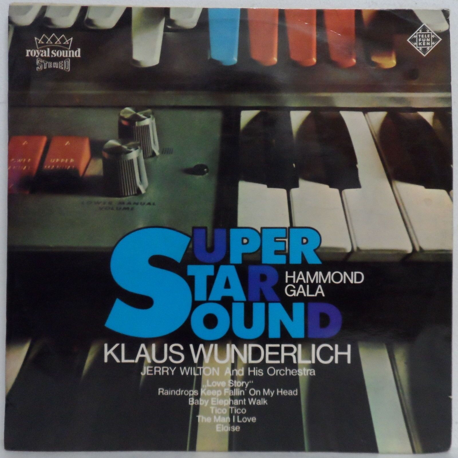 Klaus Wunderlich – Super Star Sound Hammond Gala LP Lounge Easy listening 1972