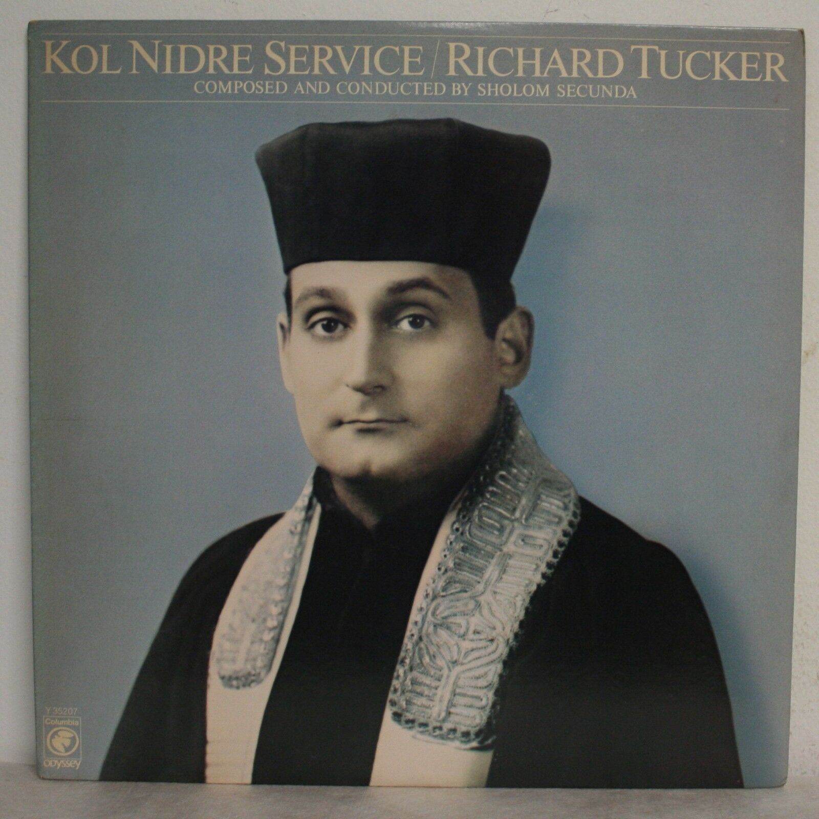Kol Nidre Service – Richard Tucker – Composed by Sholom Secunda LP Jewish Music