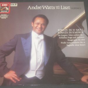 LISZT Piano Sonata Andre Watts  EMI 270400 LP EX
